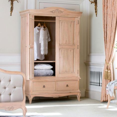 Armoire 2 portes romantique BLOIS (1/5)