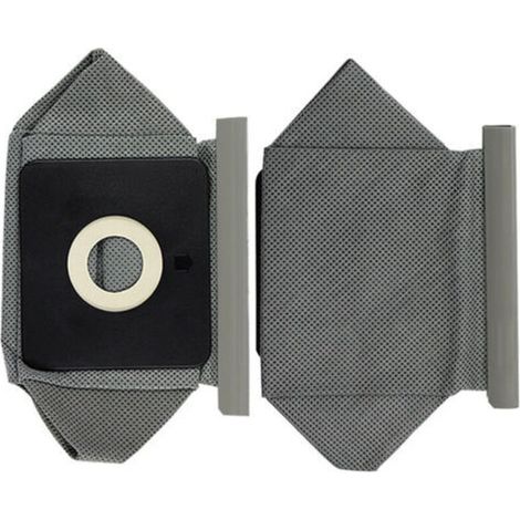 Deux sacs d'aspirateur universels, accessoires d'aspirateur réutilisables, accessoires de remplacement de sac à poussière non tissé, 11x10cm (1/5)