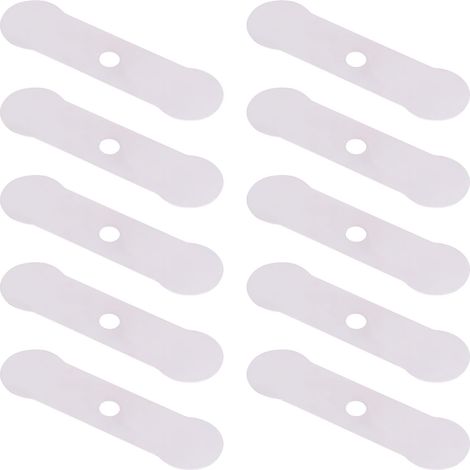 10 Stück Ventilplatten für leise, ölfreie Luftkompressoren, Aluminium-Zubehör, Ersatzteile (lange Ventilplatte 14x50mm) (1/5)