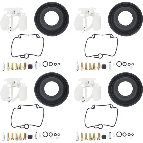 Kit de Réparation de Carburateur, 4 Jeux de Remplacement de Kit de Réparation de Carburateur de Moto pour GSXR1100 GSXR750 Katana (1/5)