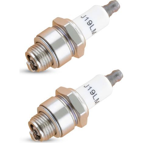 2-piece RJ19LM spark plug for 796112 802592 5095K. Suitable for Champion J19LM 492167 591040 591868 799876 802592S (1/5)
