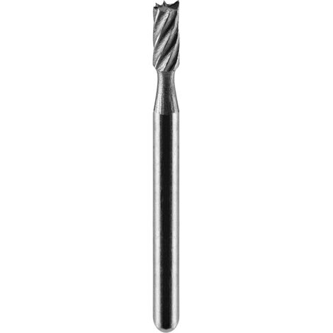 HSS-Fräserzylinder 3,2 mm, Schaft 3,2 mm, 2 Stück.
