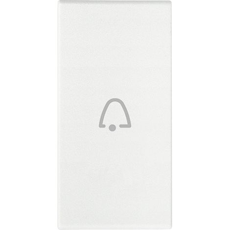 VIMAR - 19131.CB 1M-Taste, weißes axiales Glockensymbol