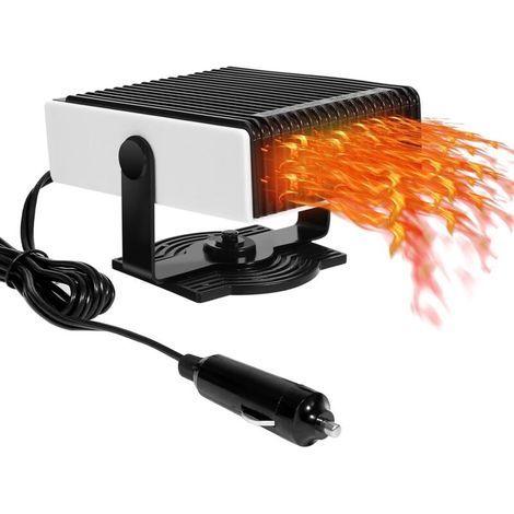 Riscaldatore per auto CSPARCV, ventilatore riscaldante per auto 12V 150W, sbrinatore e disappannatore per parabrezza, ventilatore 2 in 1 per raffreddamento e riscaldamento con base girevole a 360° (1/4)