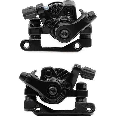 Front and Rear Disc Brake Base Compatible with G2 Max / G2 Pro Kickscooter, Aluminium Disc Brake Clamp with Brake Pads, Accessories (1/4)