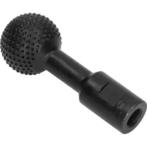 14-mm-Kugelfeile mit rundem Kopf für Rotationsmeißel, Holzschleif- und Schnitzwerkzeuge, Polieren, schwarze Ausführung (1/5)