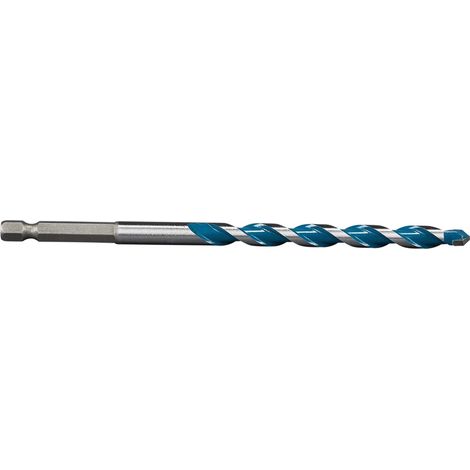 Makita E-15051 Hartmetall Mehrzweckbohrer 1 Stück 8 mm Gesamtlänge 150 mm 1/4" (6.3 mm) Innensechsk (1/4)