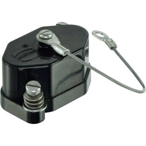 Harting Tapa de plástico duradera para conectores industriales