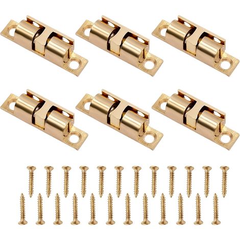 Lot de 6 loquets porte placard, tiroirs, armoires, portes penderie (1/5)