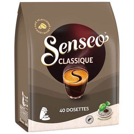 Dosettes de café Senseo Classique - Paquet de 40 (1/5)