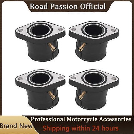 Colector de admisión de interfaz de carburador de motocicleta compatible para YAMAHA XJR400 XJR 400 1993 1994 1995 1996 1997 1998 1999 2000() (1/5)