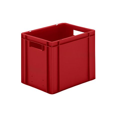Contenitore impilabile per trasporto LA-KA-PE L400xL300xH320mm - TK400/320-0 ROSSO