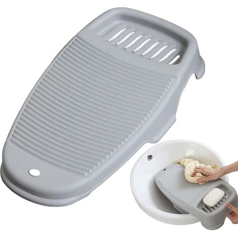 Lavatoio Domestico Lavatoio per Panni Lavamani Mini Tavola a Mano ASSE per Lavare i Vestiti Lavaggio Lavapavimenti Lavabo a Risparmio Idrico Tavola per Piegare La Camicia Pulito (1/5)