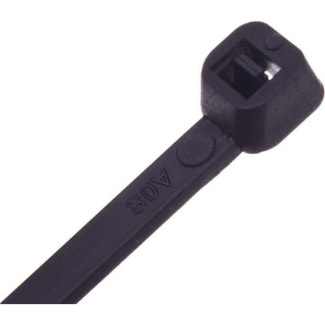 Fascetta stringicavo resistente ai raggi UV tkuv 16/5 nera E01TK-01050101101 /100 pezzi/