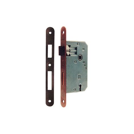 BL PATENT SERRATURA Q.8/70 OTTONATA 50 B.TONDO- BONAITI SERRATURE- 6,0 blister