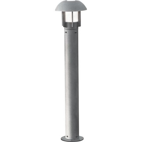 Konstsmide Heimdal Borne d'accès classique en aluminium gris pour extérieur, IP44 (1/3)