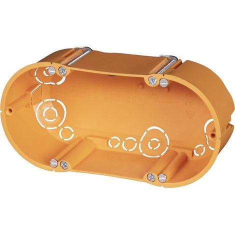 F-Tronic Boîte d’encastrement pour paroi creuse 2 x 68 x 50 mm (1/3)