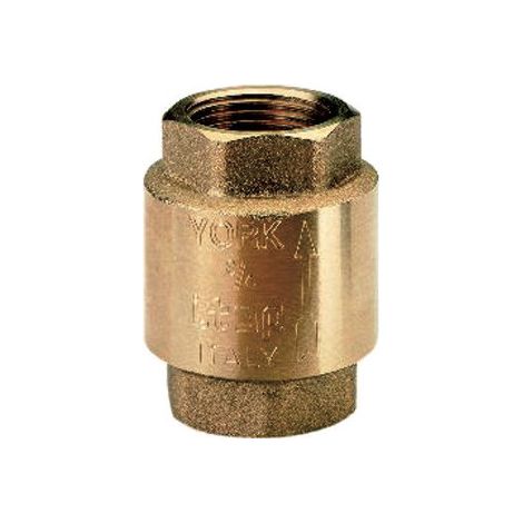 Valvola Di Ritegno Per Acqua "York" Art.103 - F 1"1/4 - pressione esercizio 10 bar