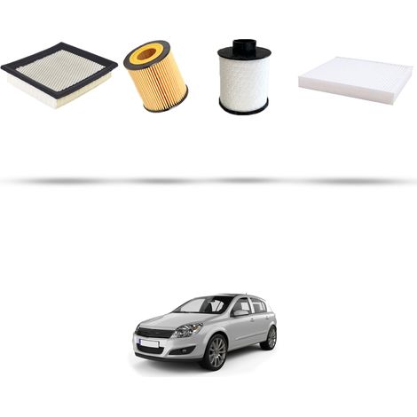Kit tagliando 4 filtri compatibile con Opel Astra H ,GTC,SW 1.9 CDTI 88kw Dal 2004 (1/5)