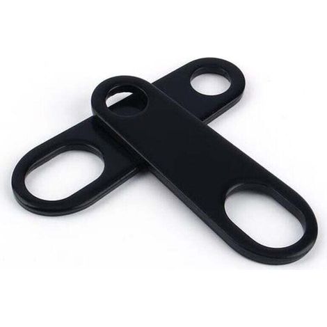 Support de Clignotants de Moto Support de Montage Support de Fixation Support de Relocalisation de Lumière d'Indicateur Universel Noir gauche et droite (1/4)