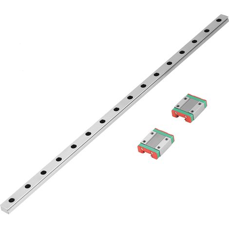 1 rail de guidage MGN12 de 400 mm + 2 glissières MGN12B (1/5)
