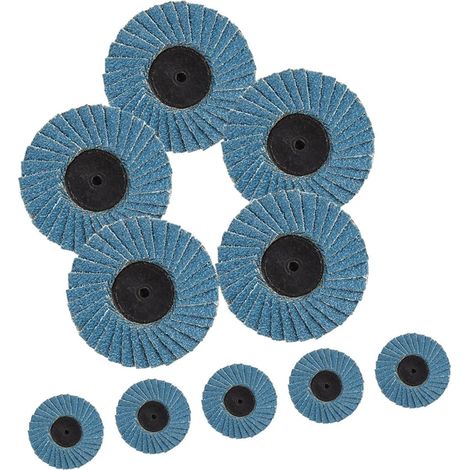 Oxyde aluminium 2 pouce Meule disque lamelles 120 Grain 10 - Pcs Remplacement d'article (1/5)
