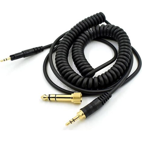 Cavo audio di ricambio per cuffie ATH M50x M40x, nero, 23 Augt2 Llwl (1/5)