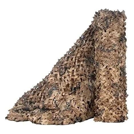 Les filets de camouflage désertiques et les rouleaux de filets d'ombrage sont souvent utilisés dans les décorations à thème militaire.