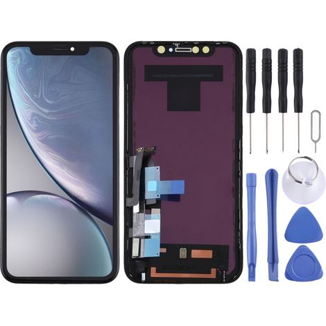 Compatible with the JK TFT LCD touchscreen for iPhone XR (Color: Black) (1/4)