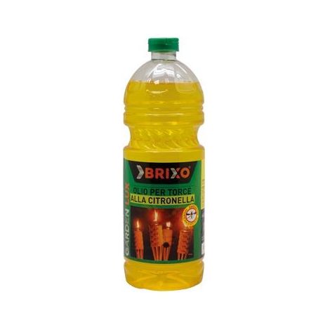 Olio di paraffina alla citronella per lampade torc e fiaccole lt.1
