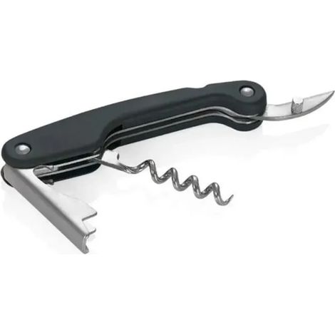 Kellnermesser, Sommeliermesser mit Kapselheber, Softgrif, 12cm