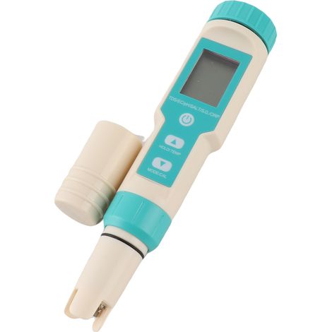 Testeur d'eau numérique 7 en 1 PH/TDS/EC/ORP/S.G/Salinité/Température avec électrode remplaçable C-600 pour piscine eau potable aquarium (1/5)