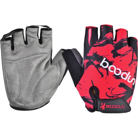 Gants de fitness Boton pour enfants, gamme parent-enfant, pour hommes et femmes, gants demi-doigts antidérapants. (1/5)