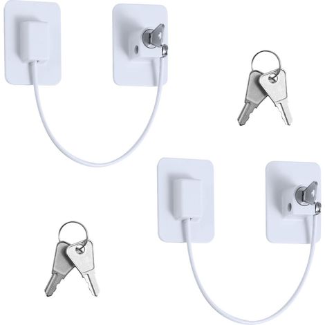 Butee de Porte Murale, Butée Adhésive Blanc, Arret 40 x 8mm pour Différentes Surfaces - Protection Poignée les Murs Évite Efficacement le Bruit (1/5)