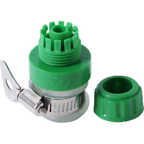 Raccord Universel Pour Tuyau D'arrosage - Raccord Antidéboîtement En Plastique Souple - Pour Robinet Et Système D'irrigation - 1 Pièce (1/5)