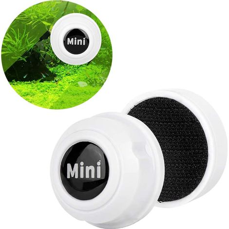 Nettoyant Magnétique Pour Aquarium - Brosse À Algues Pour Vitre D'Aquarium En Verre Ou Acrylique - 3,4 x 4 x 4 cm - 1 Pièce (1/5)