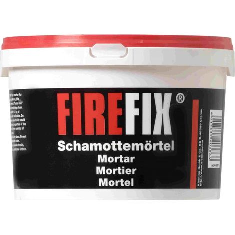 FireFix Schamottmörtel 2,5 kg Schamotte Mörtel