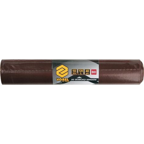 Bolsa para residuos biológicos 120 l, 10 uds. 10013 VOREL