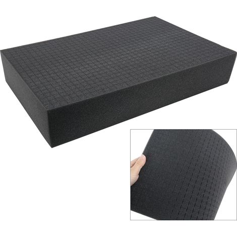 HMF 1456-100 Rasterschaumstoff, Double-Size Würfelschaum, 345 x 550 mm 100 mm (1/5)