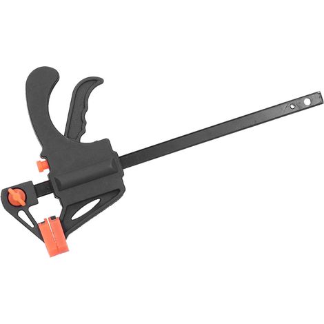 Serrure à crémaillère ABS Fer Pince de Serrage Bois 60cm Force 60KG Outil Menuiserie Fixation Mobilier Fabrication Lot de 1 (1/5)