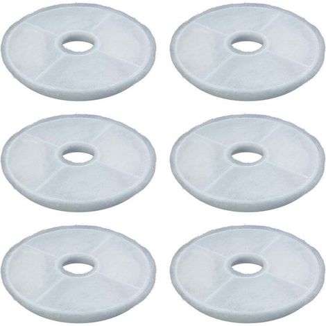 Filtros PET estándar. Aptos para fuentes Catit Design Senses y fuentes Catit Flower. Paquete de 6 unidades. (1/5)