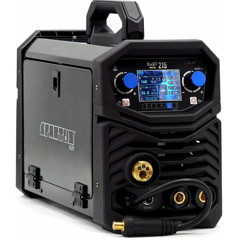 Máquina de soldar SPARTUS EasyMIG 215 LCD Easy MIG 200A 230 (1/5)