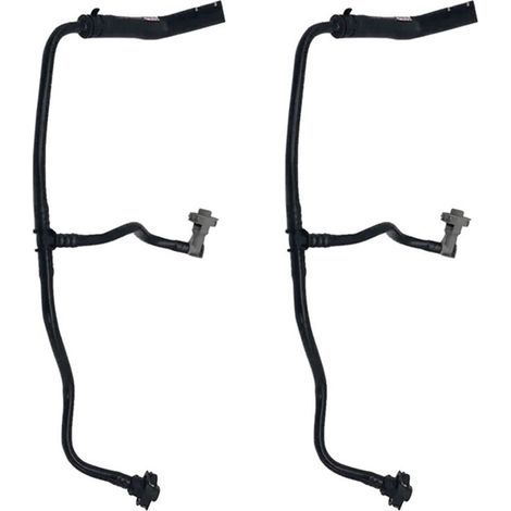 2X Nouveau Tuyau de Ventilation de Vase D'Expansion pour A4 A5 S4 S5 8W0121081AN Tuyau de Trop-Plein de Radiateur de Liquide de Refroidissement (1/2)