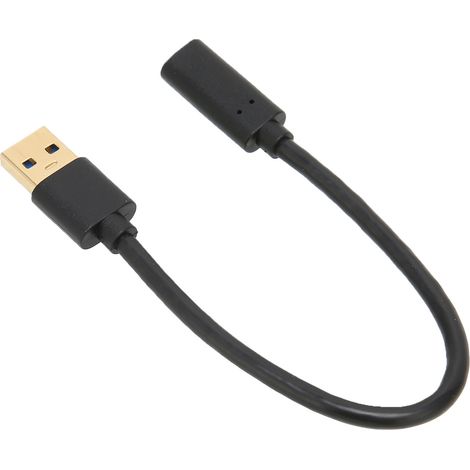 Câble USB-C 20 cm Doré, Cordon de Charge USB-A vers USB-C pour Ordinateur Portable (1/5)