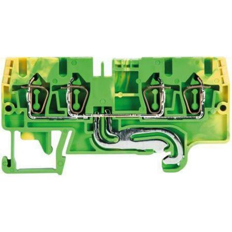Borne de terre fasis Wieland Electric 56.703.9155.0 vert, jaune 1 pc(s) D24384 (1/4)