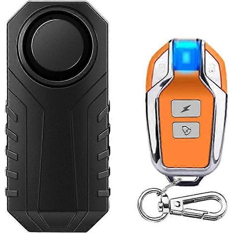 Alarma inalámbrica para motocicleta Gadpow con control remoto, resistente al agua, compatible con Moto Electric. Alarma antirrobo para motocicleta 9145Regalo especial