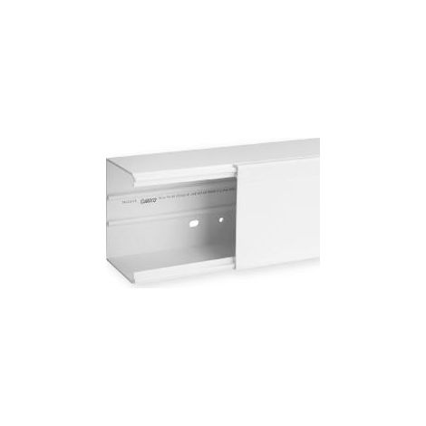 Goulotte de distribution cloisonnable TA-G 100x80 1 compartiment blanche IBOCCO B01790