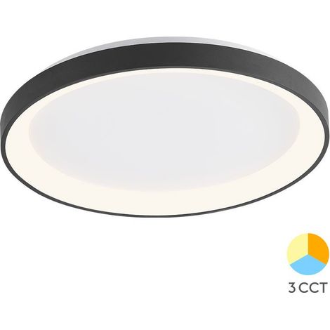 Plafonnier LED Bella 36W 3en1 4260lm – Noir (1/5)