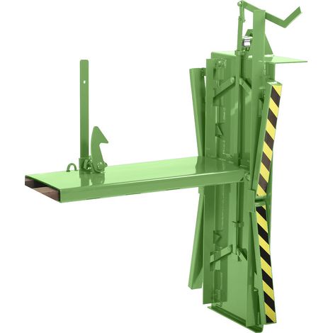 RR Industrietechnik Gitterboxwender 570x1640x450mm 450kg Tragkraft RAL 6011 Resedagrün
