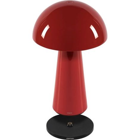 Century COCO LED Tischlampe rot modernes Design